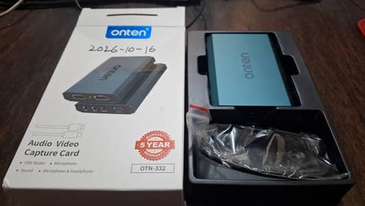 Onten OTN-332 4K HDMI Video Capture Card | Brand New
