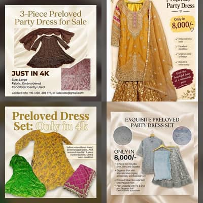 Preloved party dresses for sale