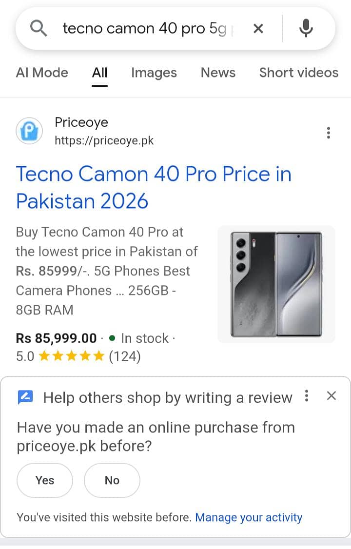 Tecno CAMON 40 Pro 6