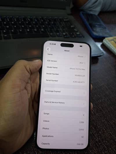Apple iPhone 15 Pro Max | JV | 256 GB