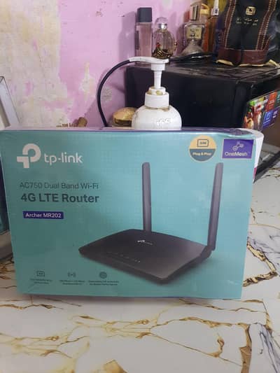 TP Link Sim Router Archer MR202 AC750 Wireless Dual Band 4G LTE Router