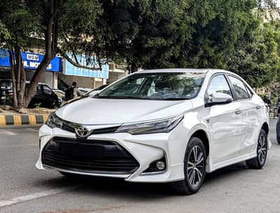 Toyota grande white with beige