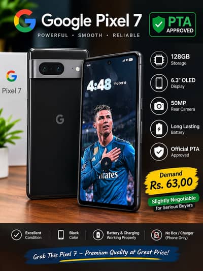 Google Pixel 7 128GB PTA APPROVED