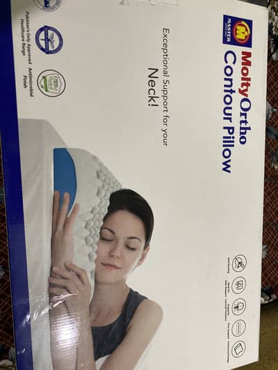 Medicated pillow for neck support