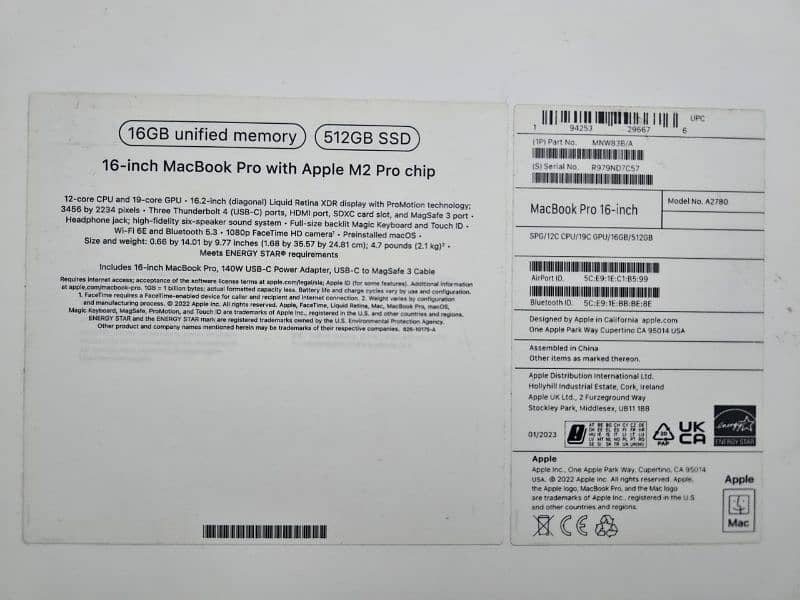 Apple MacBook Pro M2 1