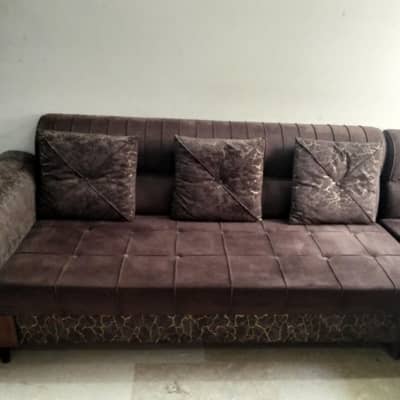 7 seater L shape sofa
