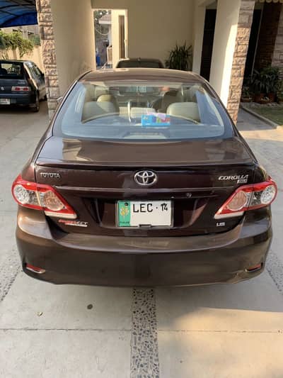 Toyota Corolla GLI 1.6 Automatic 2014