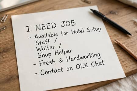 muje job caheye peshawar main ya kaha par b
