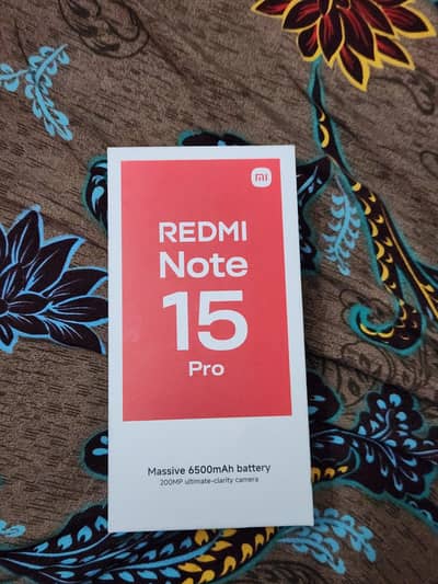 Xiaomi Redmi Note 15 Pro