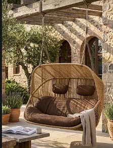 Swing chair | Jhoola | Rocking chair | Rattan furniture | Lawn chair