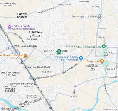 Plot Size 30x60 For Sale In Jinah Garnen Phase 1 Islamabad