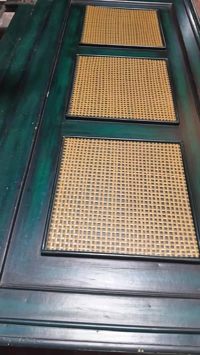green and yellow color bed and side table urgent sale