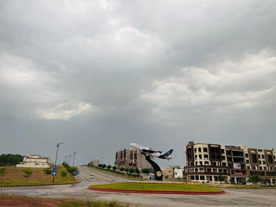 Plot For Sale In Sector N Back Open Solid Land heighted Location Possession Utility Paid Best Location For Living Bahria Enclave Islamabad