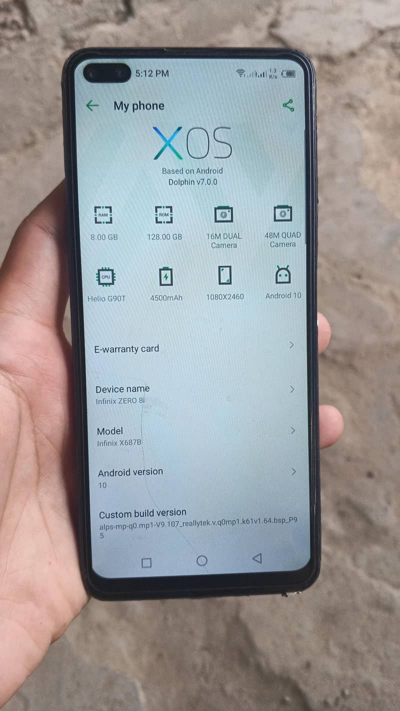 Infinix Zero 8i 4