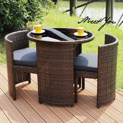 garden dining table/Outdoor Swing/rattan furniture/restaurant sofa se