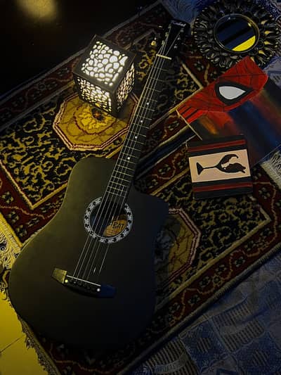 MATT BLACK GUITAR FOR SALE