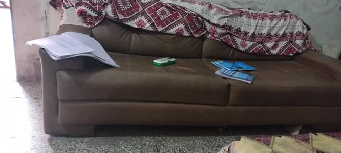 leather sofa