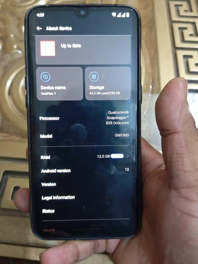 One Plus 7 12gb 256gb Exchange possible