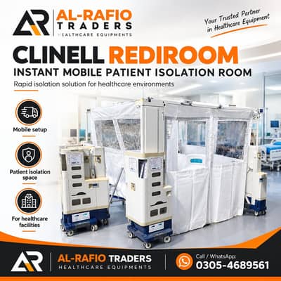 Clinell RediRoom Mobile Patient Isolation Room | Hospital Equipment