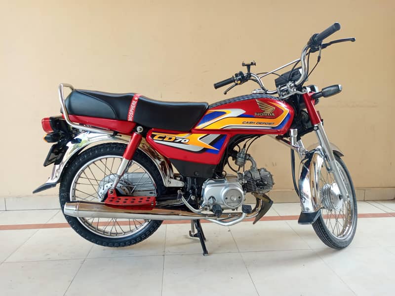Honda cd70 8