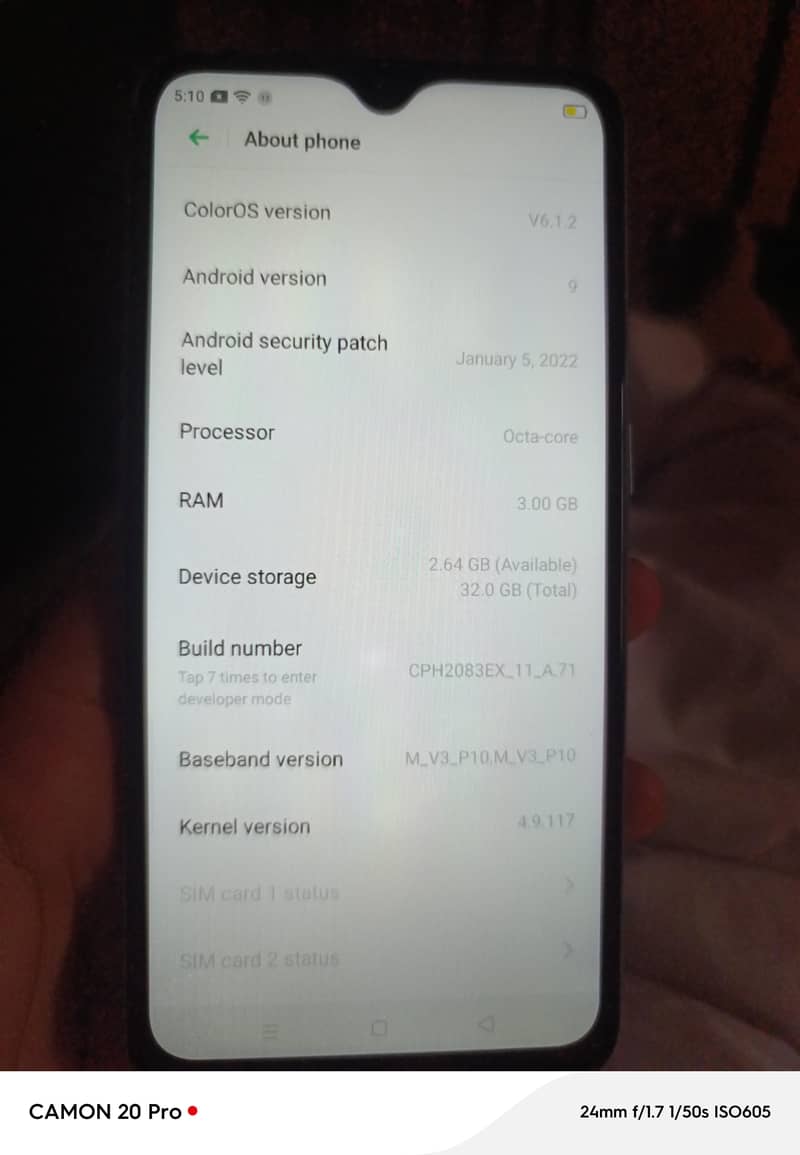 OPPO A12 7