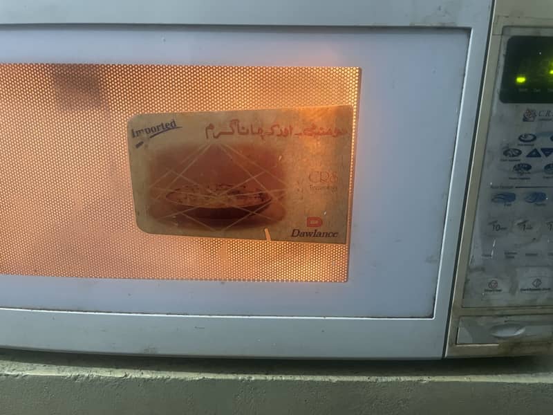 Dawlance microwave 0