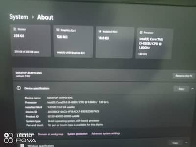 Dell Latitude 7400 I5 8th Generation