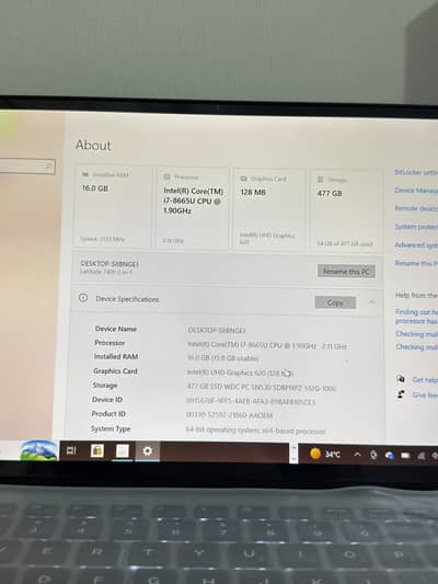 Dell latitude 7400