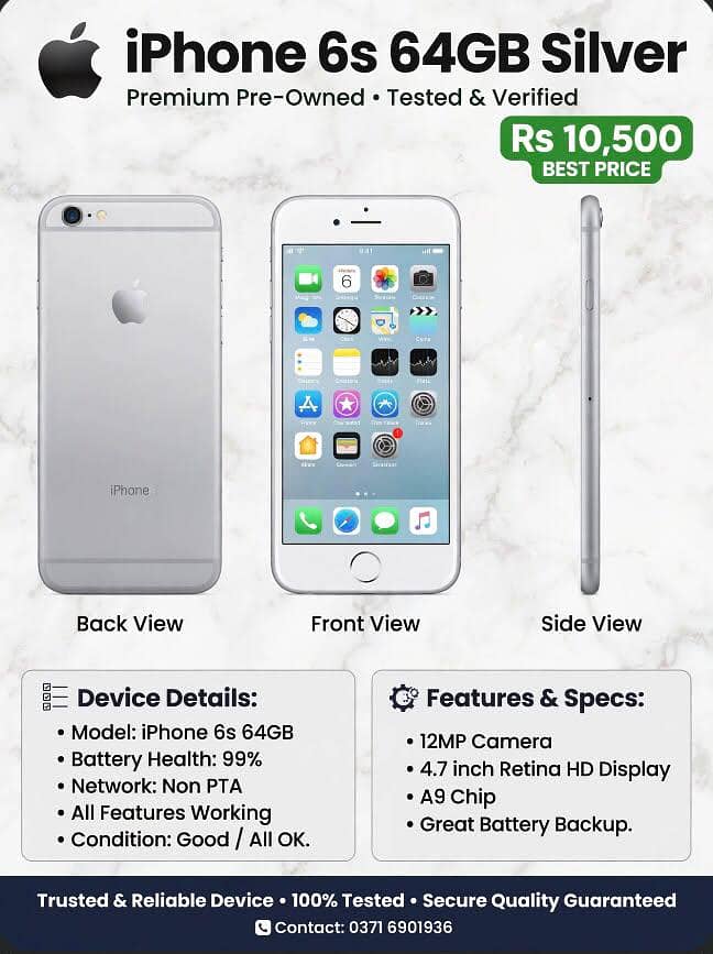 Apple iPhone 6S 3