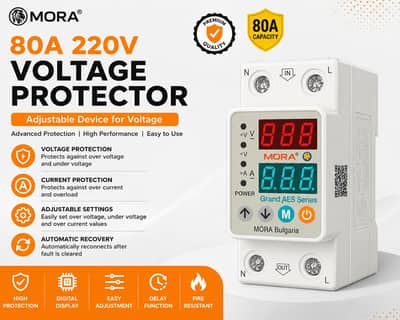 Mora 80A heavy duty voltage & current protector 100% original