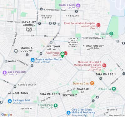 10 Marla Corner Commercial plot in eden road lahore