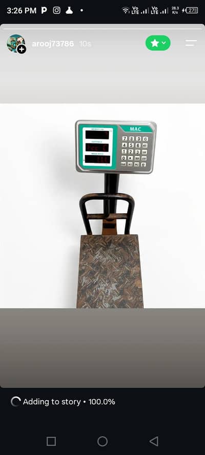 Digital weight scale for sale  100kg capacity