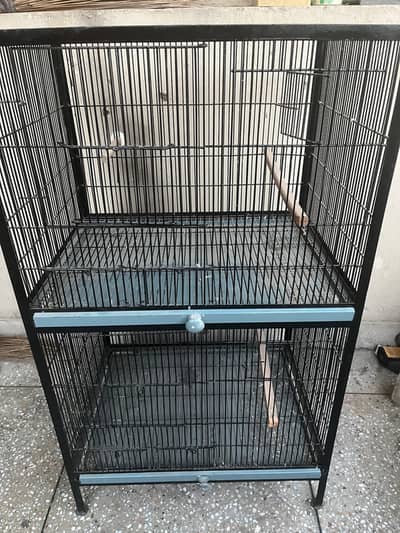 2 by 1.5 full angle cage available no rust cage and try havey weight