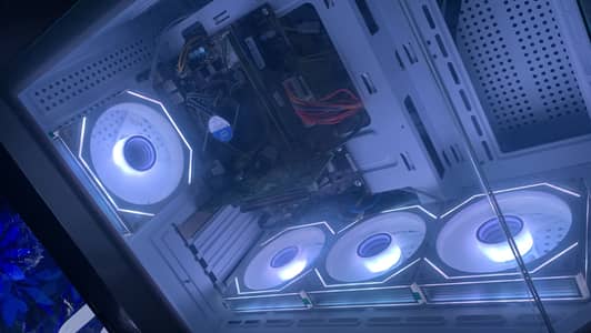 White gaming pc build