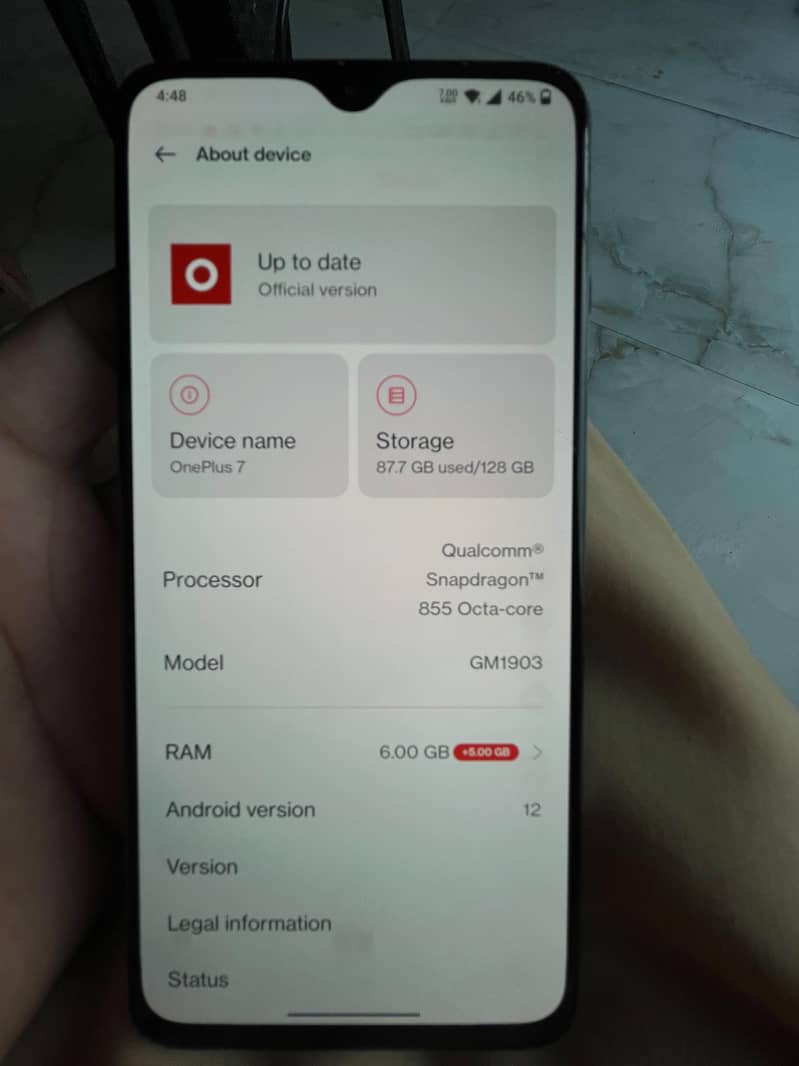 One Plus 7 5