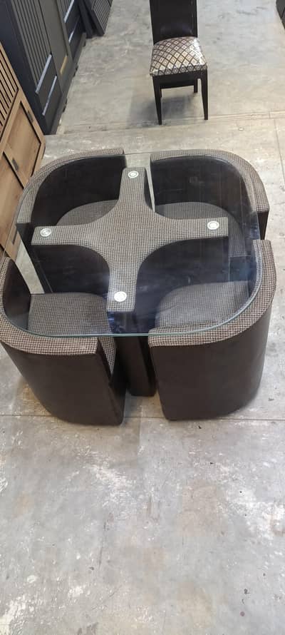 space saving dining table