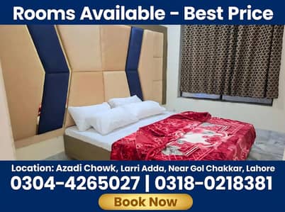 daily basis Rooms available
