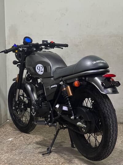 hi speed infinity sr 150cc cafe racer