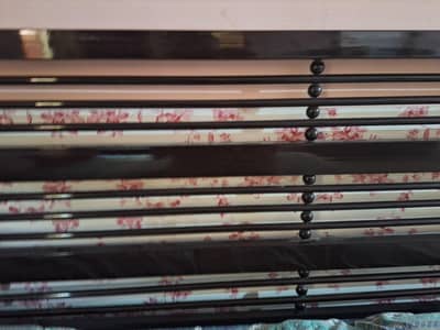king size iron double bed