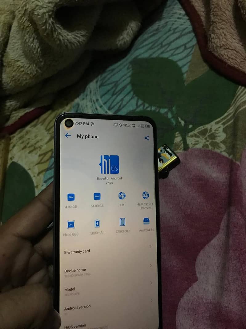 Tecno Spark 7 Pro 1