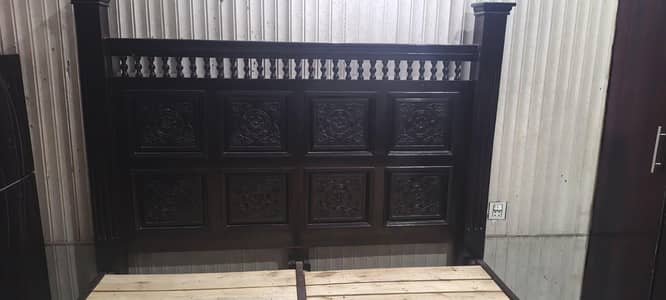 wooden Double size Bed