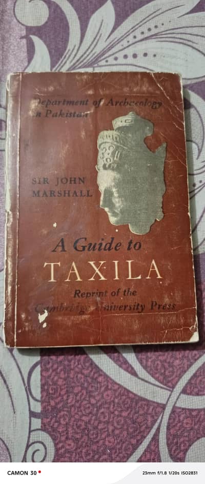 A Guide to Taxila 1960 Original by Marshall Rare Book
