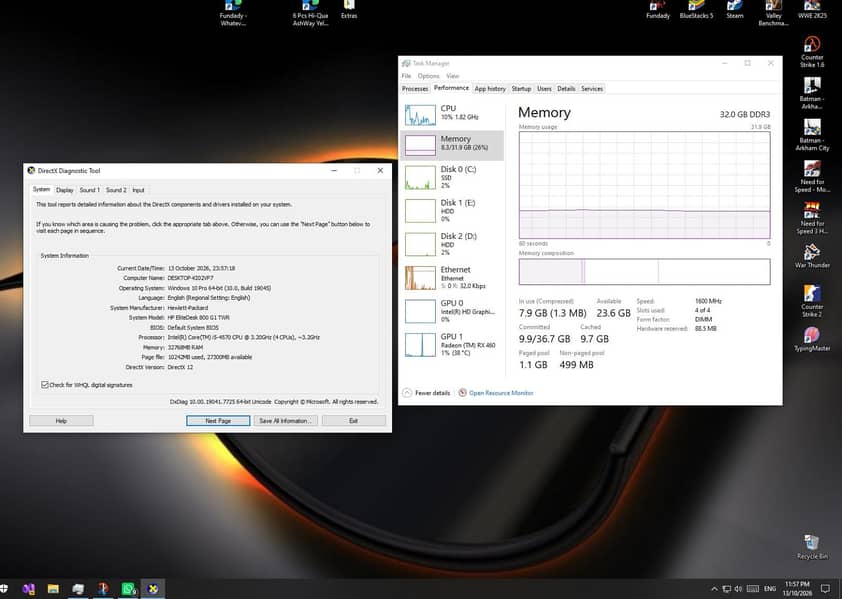 HP Computer - Tower - Workstation 3