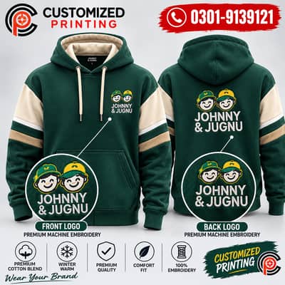 Premium Custom Hoodies & Full Apparel Solution | DTF & Embroidery