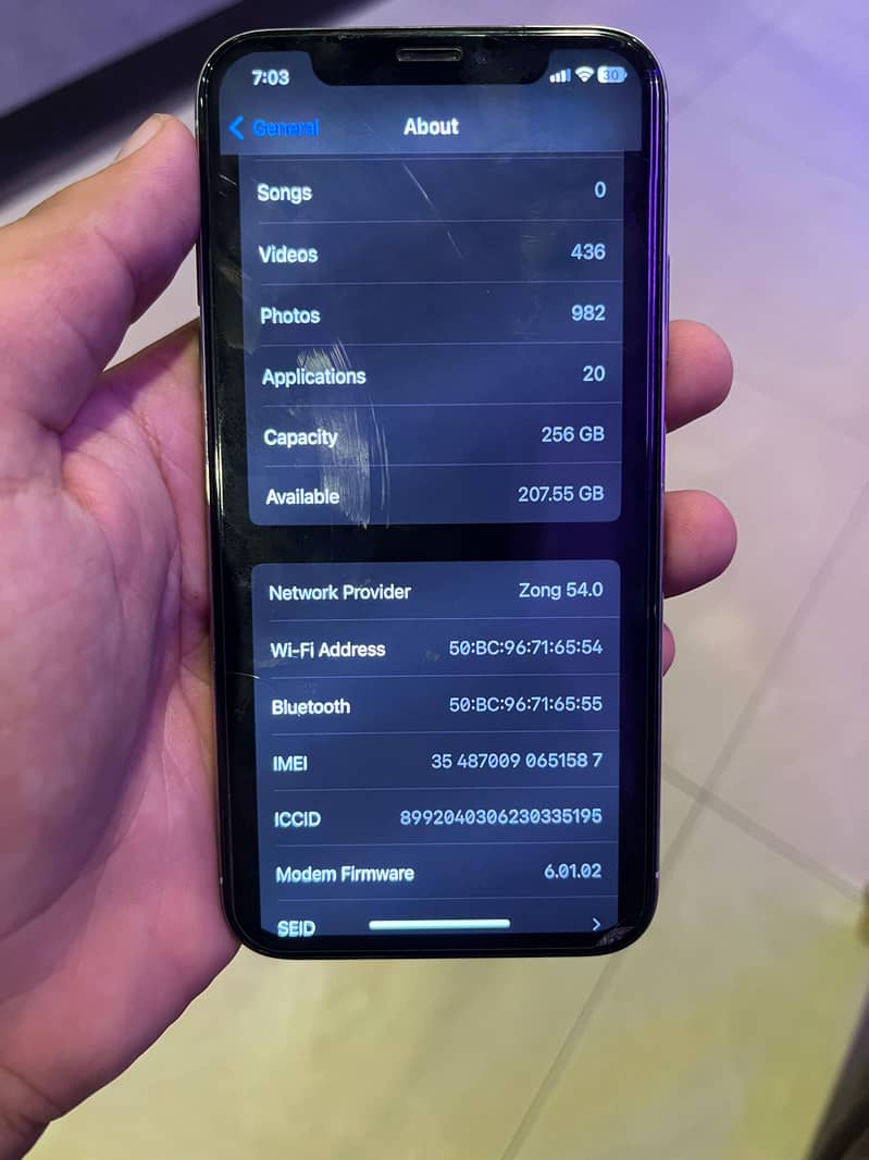 Apple iPhone X 8