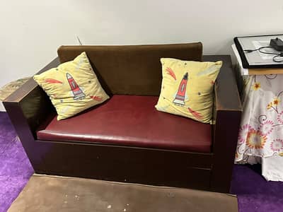 2 Seater Sofa with Storage Drawers for Sale
