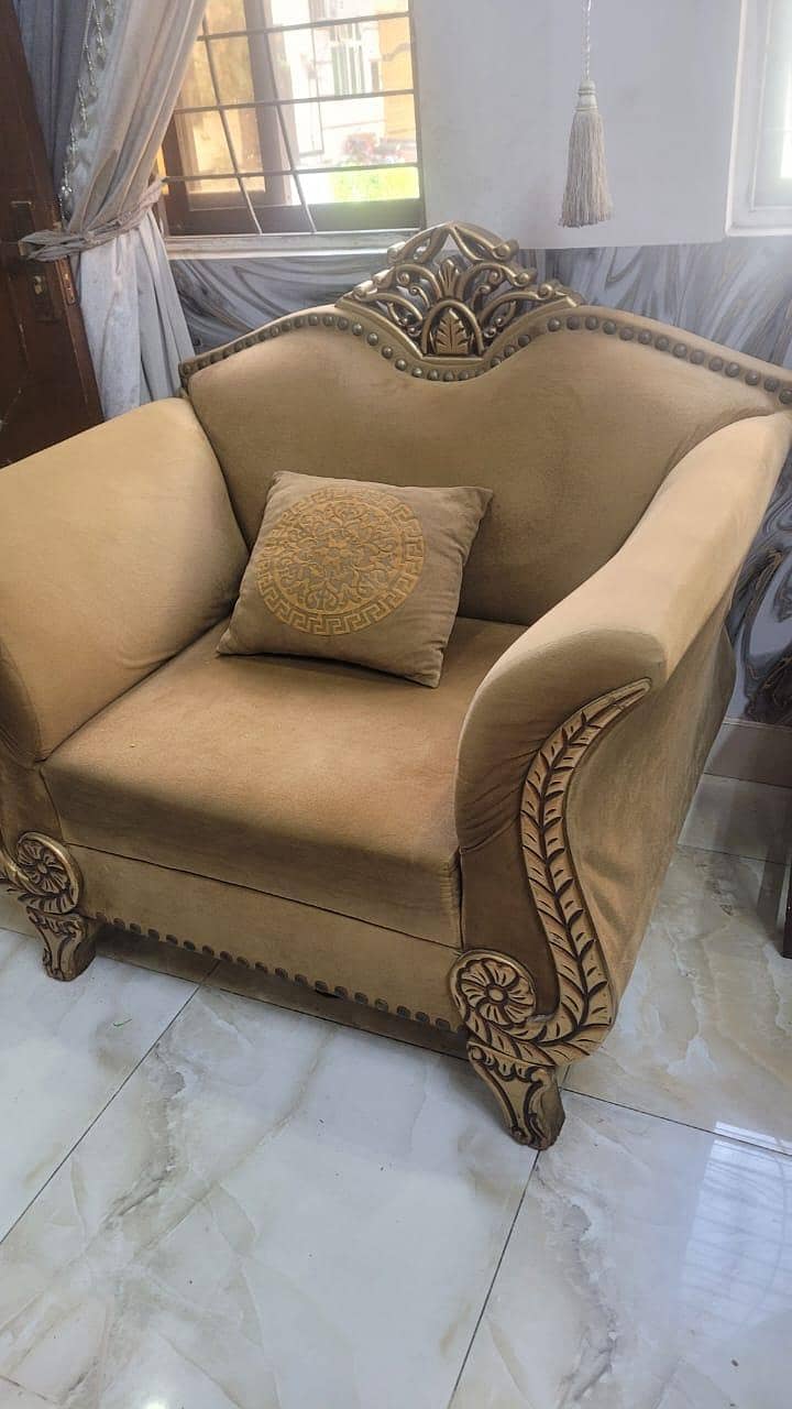sofa set with cushions 7