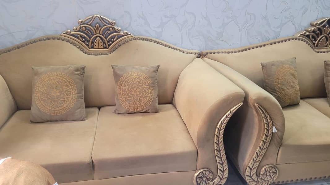 sofa set with cushions 8