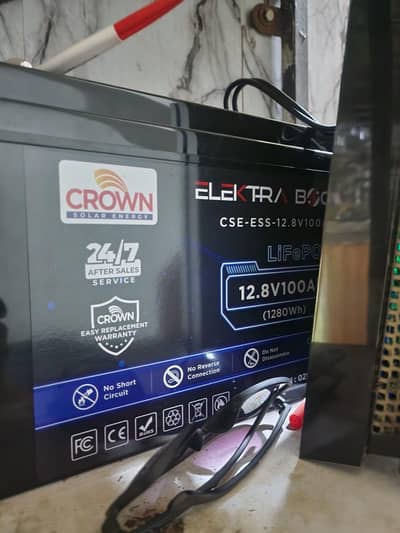 Crown lithium battery and Tron UPS/Inverter