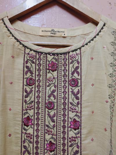 bonanza Satrangi 3 piece stitched dress